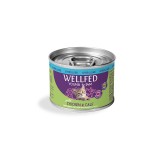 WELLFED YOUNG-STERIL Chicken & Calf 200gr