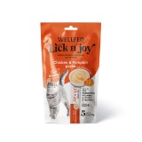 WELLFED LICK N' JOY CHICKEN & PUMPKIN (5*14gr) 70gr