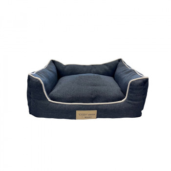 ELEGANT PET BED BLUE S 55x45x20cm