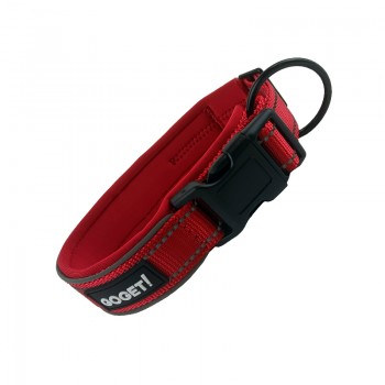 GO GET NEOPRENE COLL. w SAFETY LOCK RED S