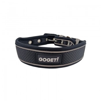 GO GET WIDE MESH COLLAR BLACK S 4x30-40cm