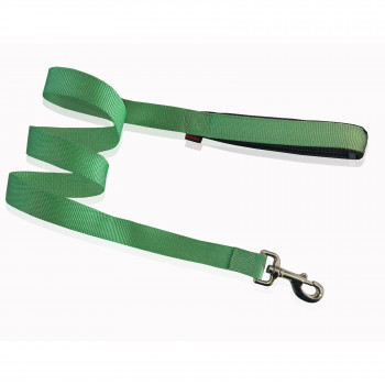 LEASH NEOP/NE HANDLE PLAIN L.GREEN L 2.5 X 120CM