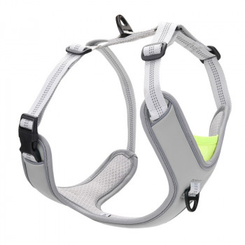 GO GET SOFT V CHEST HARNESS GREY XL 71-88cm