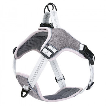 GOGET SOFT ROBUST HARNESS GREY L 61-76cm