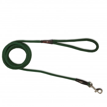 LEASH ROPE PLAIN DARK GREEN F-XL 8mmx180cm