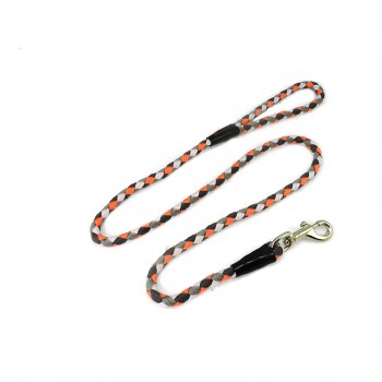 LEASH ROPE MULTICOLOR RED LAVA ROCK 10mmx120cm