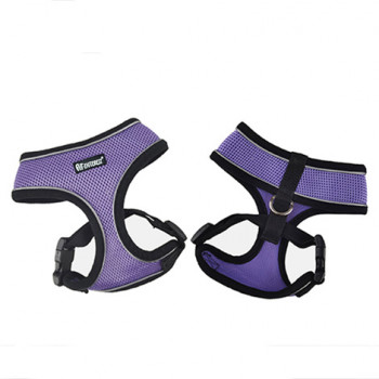 MESH HARNESS PURPLE W REFL/VE PIPING M