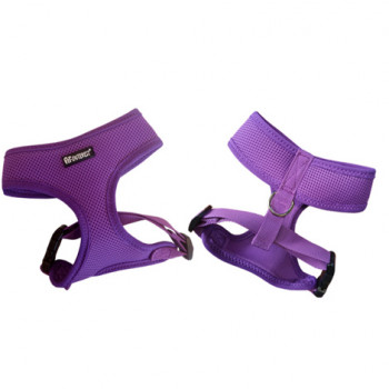 MESH HARNESS PLAIN PURPLE L