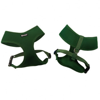 MESH HARNESS PLAIN DARK GREEN L